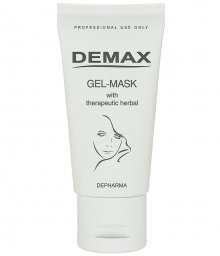 Фото - Демакс Гель-Маска с экстрактами и гиалуроновой кислотой Demax Gel-Mask with Therapeutic Herbal 18+, фото 1, цена