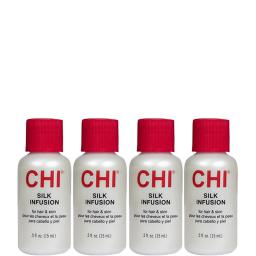 Фото - Chi набор CHI Infra Silk Infusion - 4 жидких шелка для увлажнения всех типов волос:, фото 1, цена