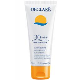 Фото - Declare Sun Sensitive Anti-Wrinkle Sun Cream SPF 30 Солнцезащитный Крем от морщин, для загара, фото 1, цена