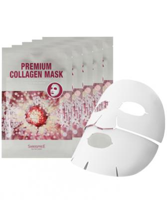 Маска с морского Коллагена Премиум-класса ( укрепление + омоложивание) для всех типов кожи лица Premium Collagen Mask, фото 1, цена