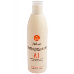 Фото - Лечебный шампунь для стимуляции роста волос Delta Studio Activa A1 Shampoo Activating Hair Growth от андрогеногенетической алопеции , фото 1, цена