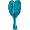Купить Angel Расческа Тангл Ангел Тangle Angel Brush Totally Turquoise для мокрых и сухих волос, включая укладку феном, фото 1, цена