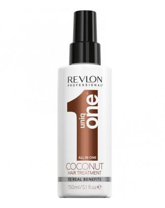 Revlon Professional Спрей-Уход Uniq One All in One Coconut Hair Treatment, Несмывающийся, с Кокосом, фото 1, цена