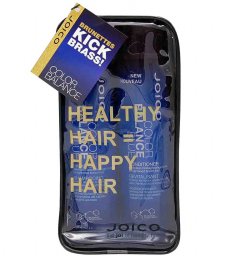 Фото - Джойко Подарочный Набор Joico Color Balance Biue–Шампунь/300 мл + Кондиционер/300 мл, восстанавливающие цвет, голубой, фото 1, цена
