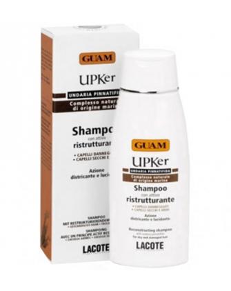 Гуам Шампунь Восстанавливающий Guam UPker Shampoo Reconstructing для сухих и поврежденных волос, фото 1, цена