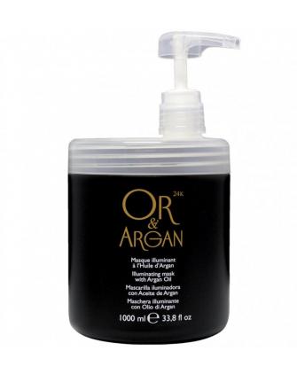 Маска для волос с аргановым маслом Brushing 3D-Or&Argan Illuminating Mask with Argan Oil, Фиксирующая, фото 1, цена