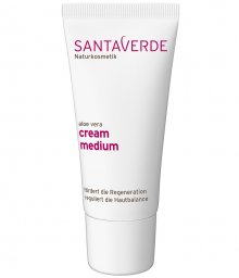 Фото - Питательный Крем Алоэ Вера для лица Santaverde Aloe Vera Cream Medium для нормальной и сухой кожи, фото 1, цена