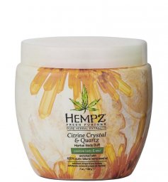 Фото - Кристал-Цитрус Скраб для тела Hempz Fresh Fusions Citrine Crystal & Quartz Herbal Body Buff , фото 1, цена