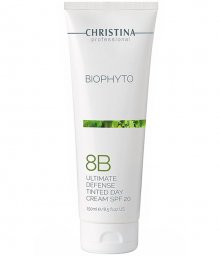 Фото - Дневной Крем SPF20 с Тоном (8b) Christina BioPhyto Ultimate Defense Tinted Day Cream , фото 1, цена